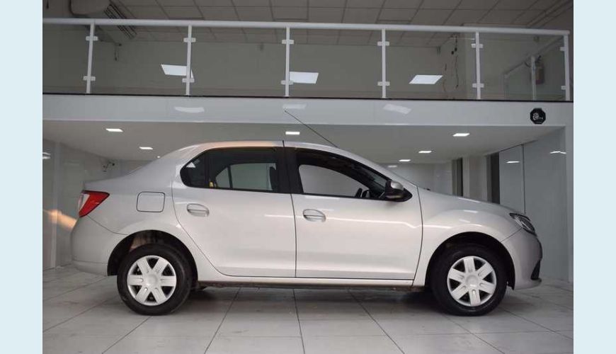 RENAULT RENAULT LOGAN EXPRESSION 1.6 16V FLEX MANUAL 4P - PRATA - 2018 Foto 6 (Grande)