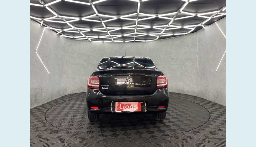 RENAULT LOGAN AUTHENTIQUE 1.0 12V FLEX MANUAL 4P - PRETO - 2020 Foto 6 (Grande)
