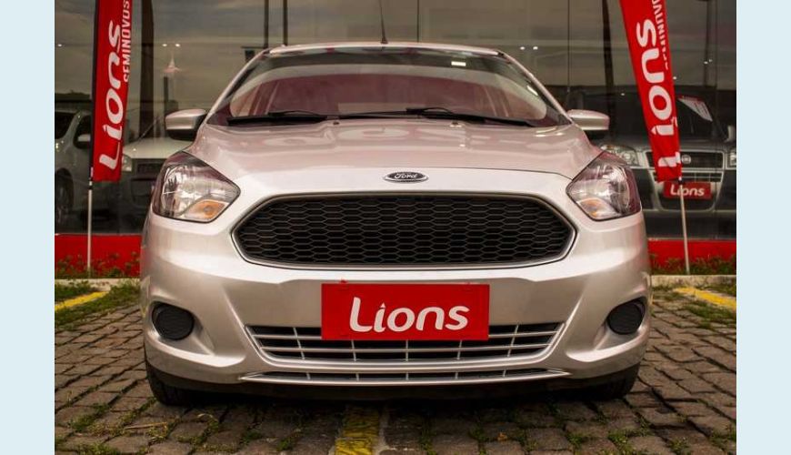 FORD KA SE PLUS 1.0 FLEX MANUAL 4P - PRATA - 2018 Foto 6 (Grande)