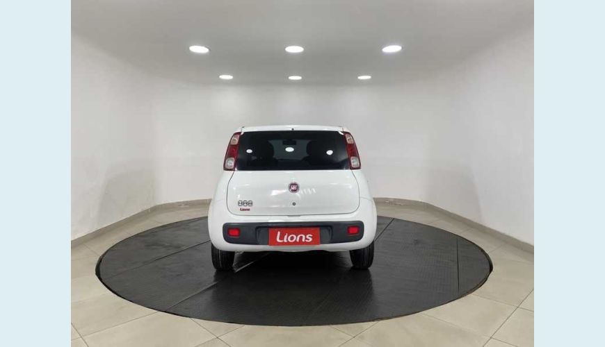 FIAT UNO VIVACE 1.0 8V FLEX MANUAL 2P - BRANCO - 2014 Foto 6 (Grande)
