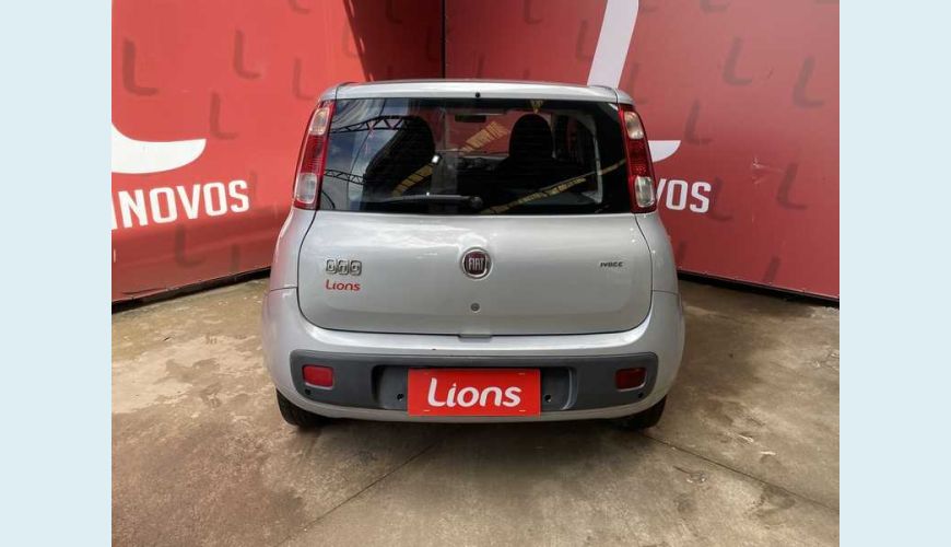 FIAT UNO VIVACE 1.0 8V FLEX MANUAL 4P - PRATA - 2012 Foto 6 (Grande)