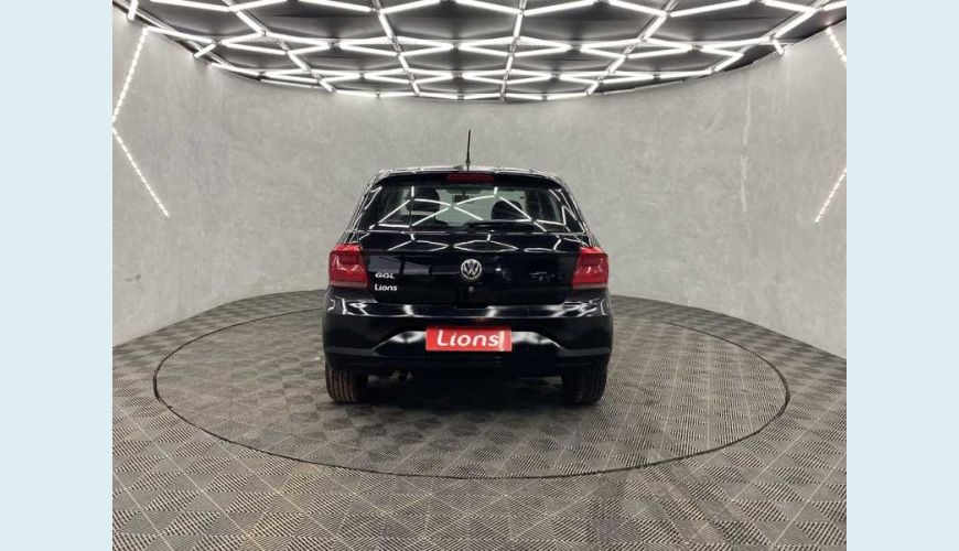VOLKSWAGEN VOLKSWAGEN GOL TRENDLINE 1.0 MPI FLEX MANUAL 4P - PRETO - 2018 Foto 6 (Grande)