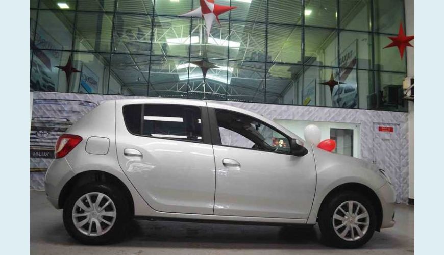 RENAULT SANDERO EXPRESSION 1.0 16V FLEX MANUAL 4P - PRATA - 2017 Foto 6 (Grande)