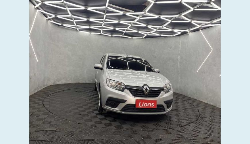 RENAULT LOGAN ZEN 1.0 12V FLEX MANUAL 4P - PRATA - 2022 Foto 6 (Grande)