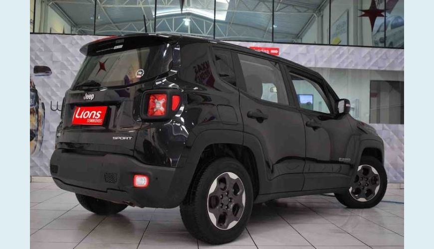 JEEP JEEP RENEGADE 1.8 FLEX AUT. 4P - PRETO - 2016 Foto 6 (Grande)