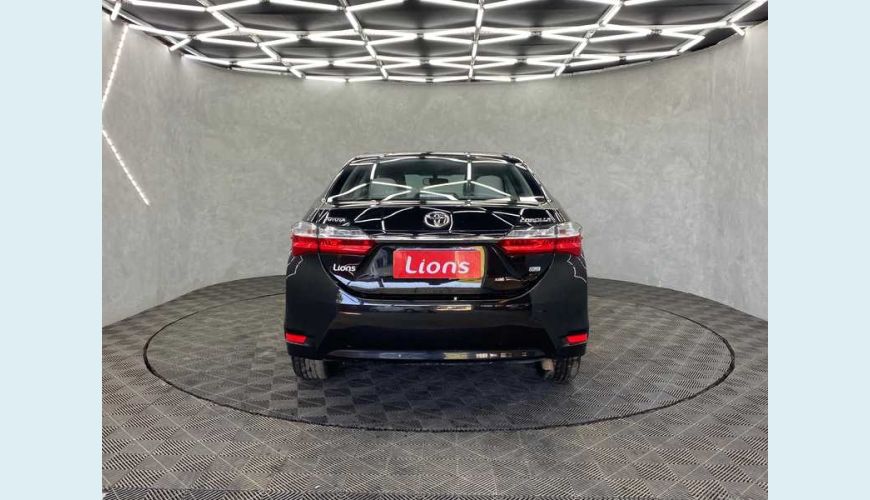 TOYOTA COROLLA GLI UPPER MULTI-DRIVE 1.8 FLEX AUT. 4P - PRETO - 2019 Foto 6 (Grande)