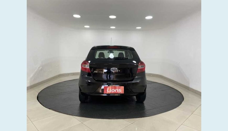 FORD KA SE PLUS 1.0 FLEX MANUAL 4P - PRETO - 2015 Foto 6 (Grande)