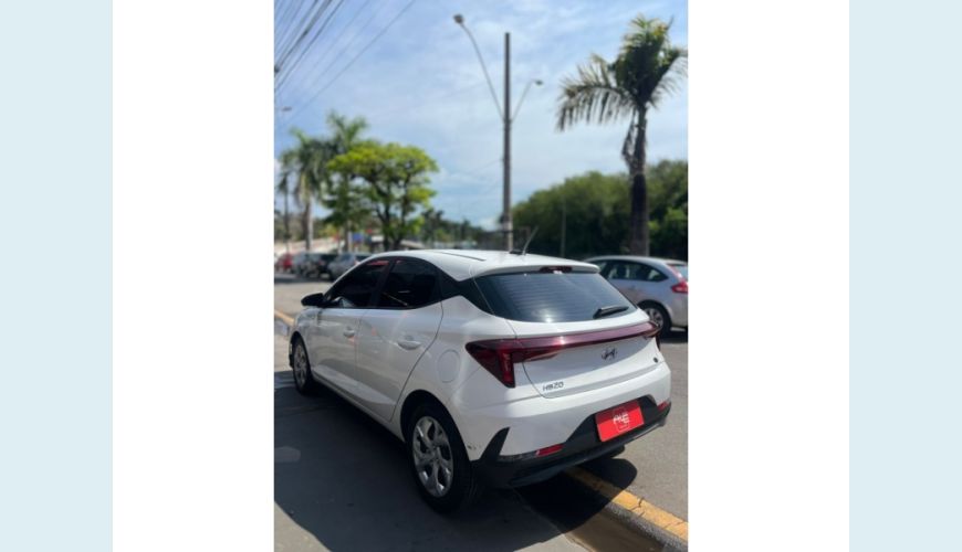 HYUNDAI HB 20 FLEX MANUAL 4P - BRANCO - 2023 Foto 6 (Grande)