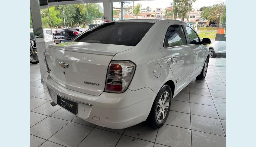 CHEVROLET COBALT LTZ 1.8 8V FLEX MANUAL 4P - BRANCO - 2013 Foto 6 (Grande)