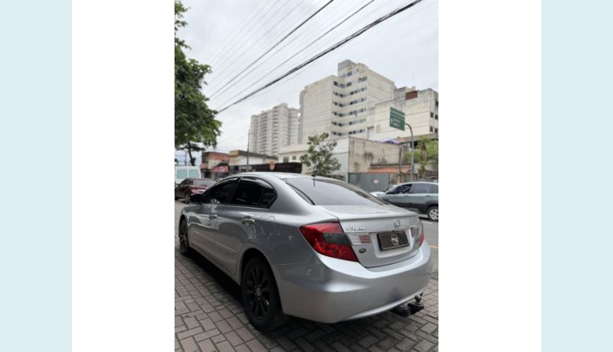 HONDA HONDA CIVIC FLEX AUT. 4P - PRATA - 2014 Foto 6 (Grande)