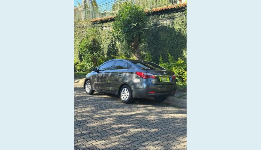 HYUNDAI HYUNDAI HB20S PREMIUM 1.6 16V FLEX AUT. 4P - CINZA - 2014 Foto 6 (Grande)
