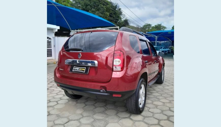 RENAULT DUSTER EXPRESSION 1.6 FLEX MANUAL 4P - VERMELHO - 2013 Foto 6 (Grande)