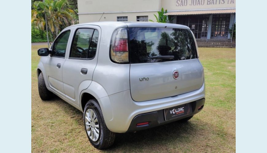 FIAT FIAT UNO FLEX MANUAL 4P - PRATA - 2019 Foto 6 (Grande)