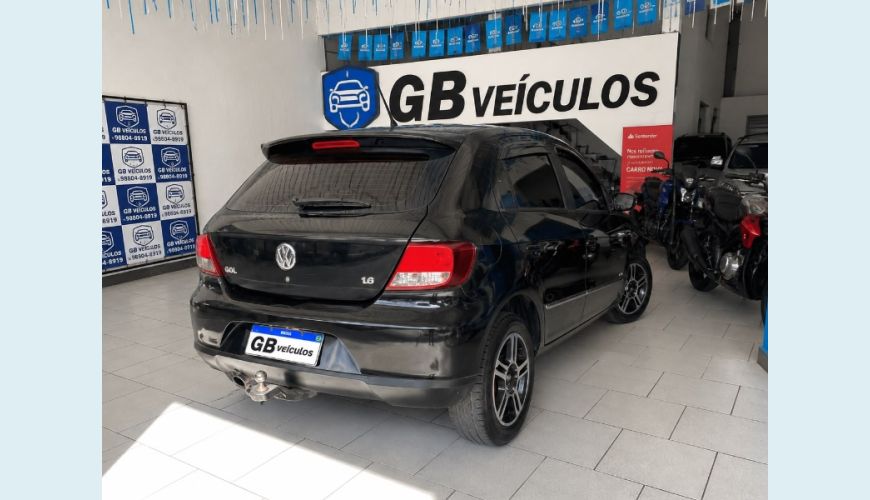 VOLKSWAGEN GOL (NOVO) 1.6 POWER/HIGHI T.FLEX 8V 4P - PRETO - 2012 Foto 6 (Grande)