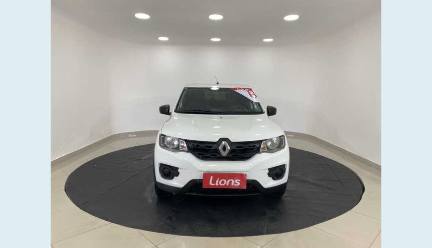 RENAULT KWID INTENSE 1.0 12V SCE FLEX - BRANCO - 2018 Foto 6 (Grande)