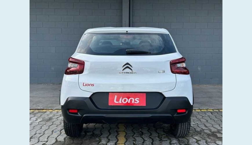 CITROËN C3 LIVE PACK 1.0 - BRANCO - 2024 Foto 6 (Grande)