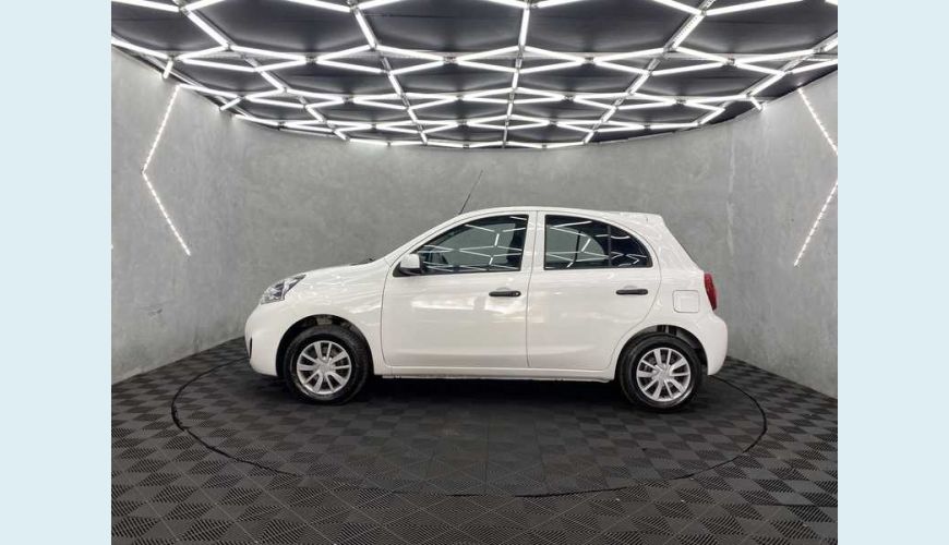 NISSAN MARCH 1.0 12V S (FLEX) - BRANCO - 2019 Foto 6 (Grande)