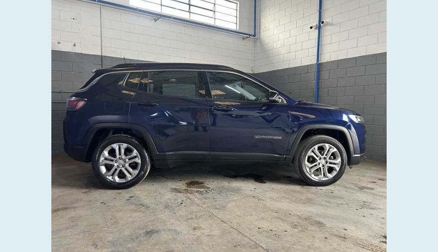 JEEP COMPASS LONGITUDE 1.3 T270 (AUT) (FLEX) - AZUL - 2022 Foto 6 (Grande)
