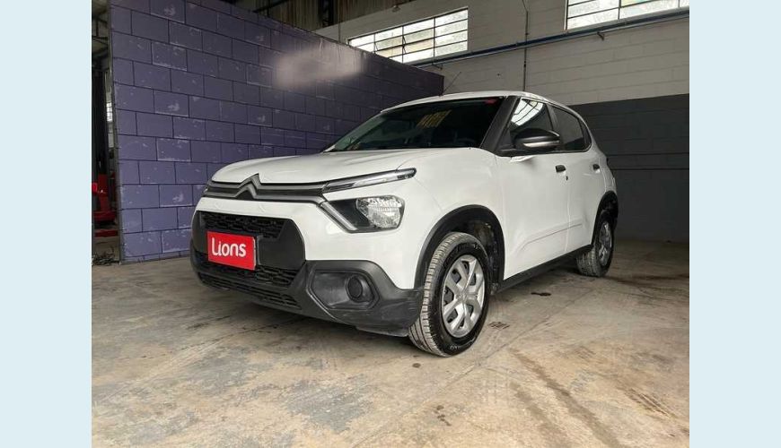 CITROËN C3 LIVE PACK 1.0 (FLEX) - BRANCO - 2023 Foto 6 (Grande)
