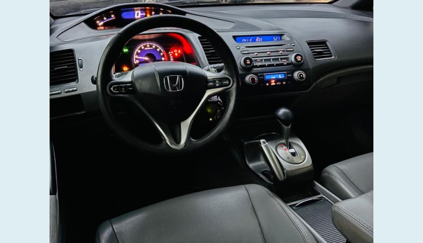 HONDA CIVIC SEDAN EXS 1.8/1.8 FLEX 16V AUT. 4P - PRATA - 2008 Foto 6 (Grande)