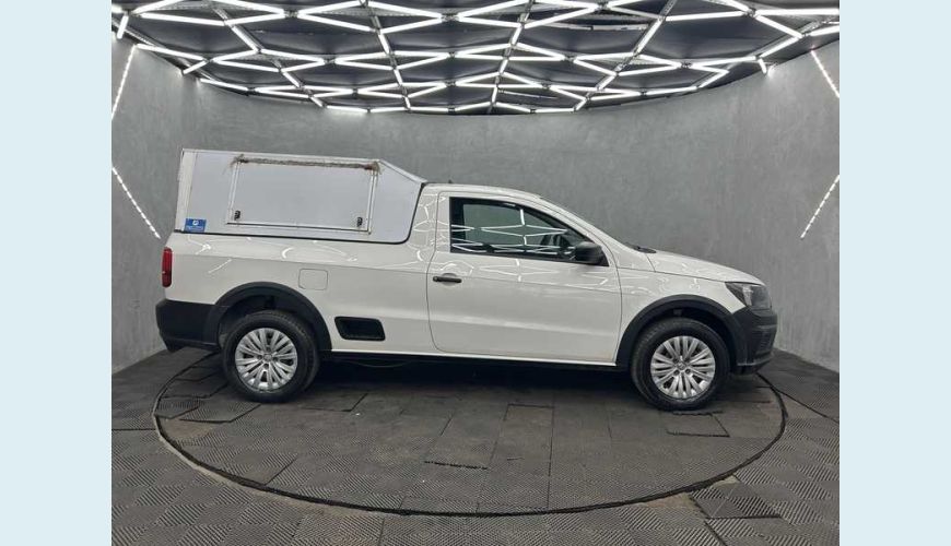 VOLKSWAGEN SAVEIRO ROBUST 1.6 MSI CS FLEX - BRANCO - 2023 Foto 6 (Grande)