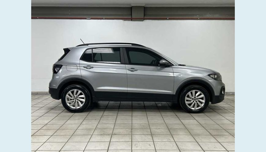 VOLKSWAGEN T-CROSS 1.0 200 TSI 12V AUT. FLEX - PRATA - 2024 Foto 6 (Grande)