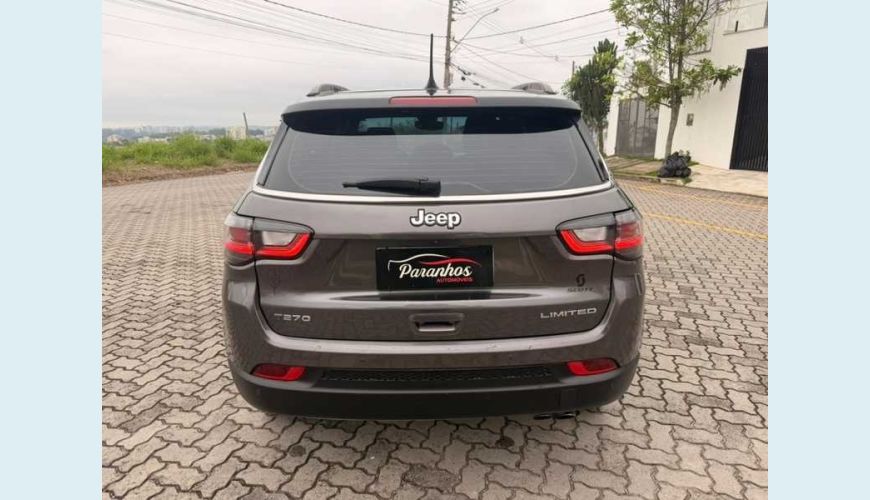 JEEP COMPASS LIMITED 1.3 T270 AUT. FLEX - CINZA - 2023 Foto 6 (Grande)