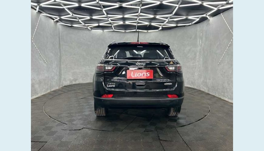 JEEP COMPASS LONGITUDE 1.3 T270 AUT. FLEX - PRETO - 2022 Foto 6 (Grande)