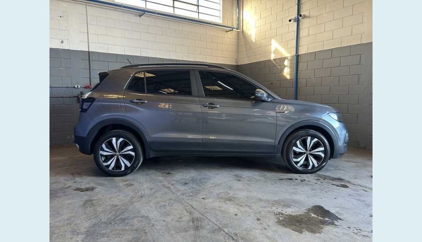 VOLKSWAGEN T-CROSS 1.0 200 TSI COMFORTLINE AUT. FLEX - CINZA - 2024 Foto 6 (Grande)