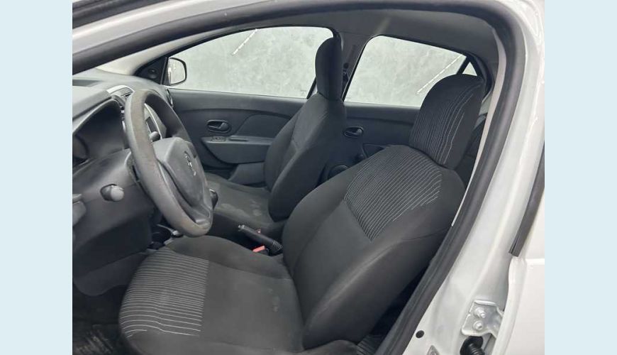RENAULT LOGAN AUTHENTIQUE 1.0 12V SCE FLEX - BRANCO - 2020 Foto 6 (Grande)