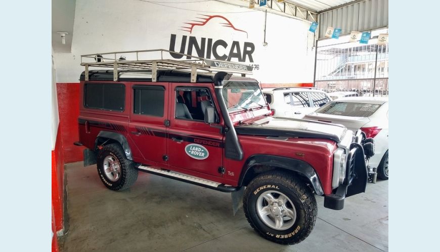 LAND ROVER DEFENDER DIESEL MANUAL 4P - VERMELHO - 2000 Foto 6 (Grande)