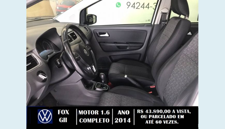 VOLKSWAGEN FOX 1.6 MI 8V FLEX 4P AUT. - BRANCO - 2014 Foto 7 (Grande)