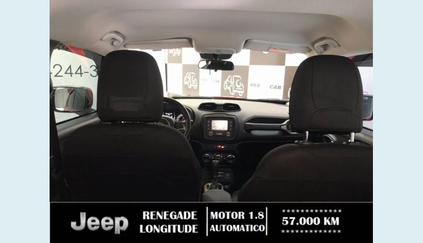 JEEP RENEGADE 1.8 16V FLEX LONGITUDE 4P AUT. - VERMELHO - 2016 Foto 7 (Grande)