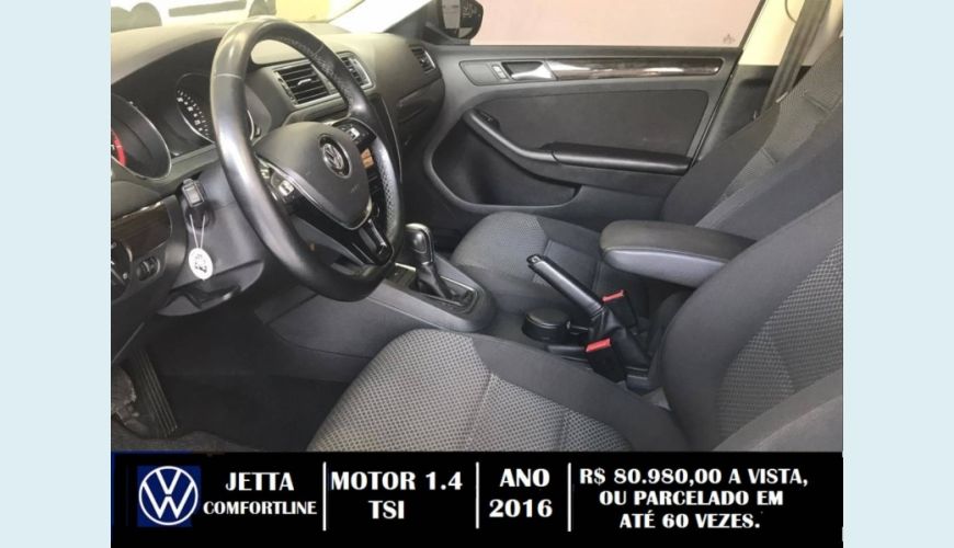 VOLKSWAGEN JETTA 1.4 16V TSI COMFORTLINE 4P TIPTRONIC - BRANCO - 2016 Foto 7 (Grande)