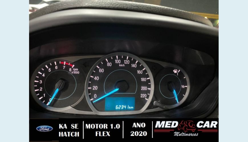 FORD KA 1.0 TI-VCT FLEX SE MANUAL - BRANCO - 2020 Foto 7 (Grande)