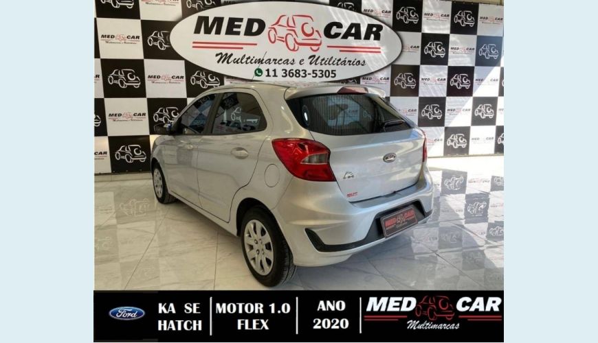 FORD KA 1.0 TI-VCT FLEX SE MANUAL - PRATA - 2020 Foto 7 (Grande)