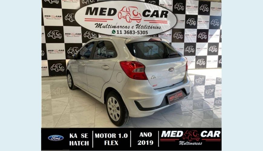 FORD KA 1.0 TI-VCT FLEX SE MANUAL - PRATA - 2019 Foto 7 (Grande)