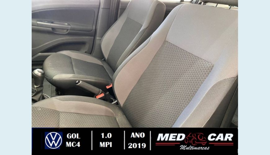 VOLKSWAGEN GOL 1.0 12V MPI TOTALFLEX 4P MANUAL - CINZA - 2019 Foto 7 (Grande)