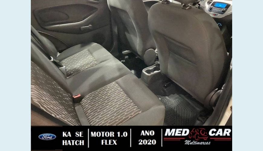 FORD KA 1.0 TI-VCT FLEX SE MANUAL - BRANCO - 2019 Foto 7 (Grande)