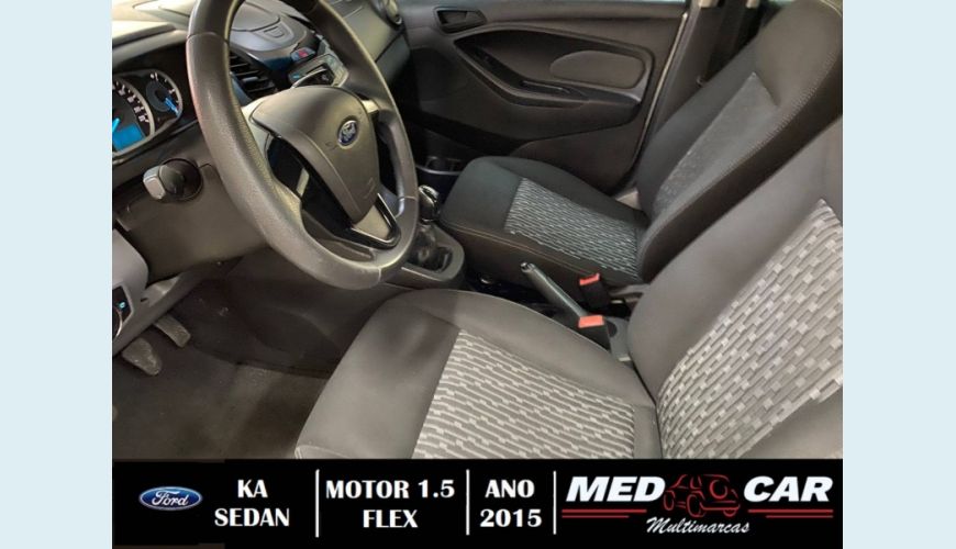 FORD KA 1.5 SIGMA FLEX SE MANUAL - PRATA - 2015 Foto 7 (Grande)