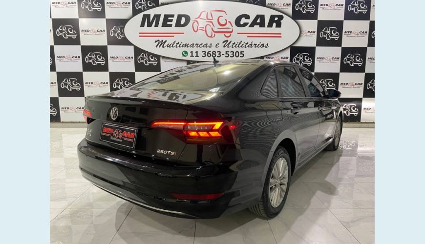 VOLKSWAGEN JETTA 1.4 250 TSI TOTAL FLEX TIPTRONIC - PRETO - 2019 Foto 7 (Grande)