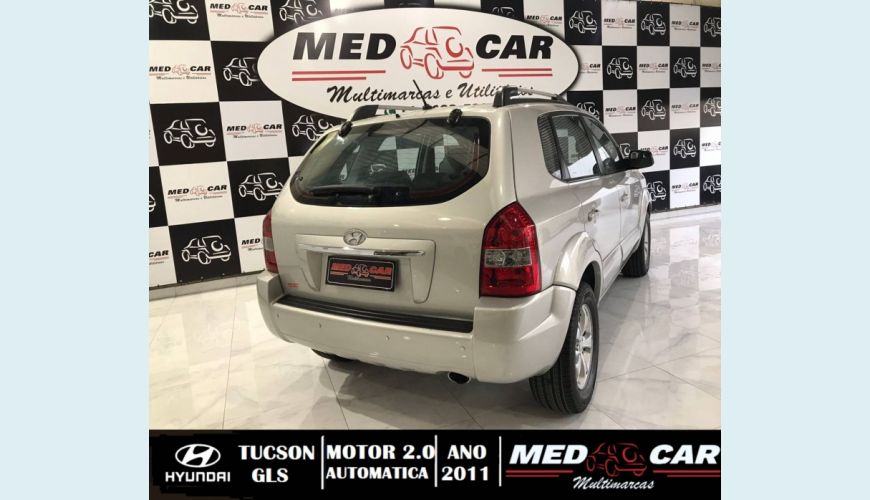 HYUNDAI TUCSON 2.0 MPFI GLS 16V 143CV 2WD 4P AUT. - PRATA - 2011 Foto 7 (Grande)