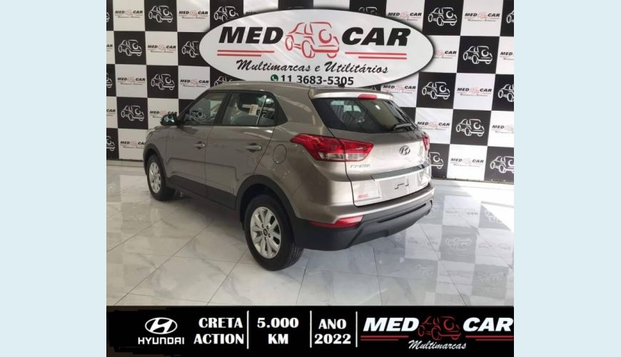 HYUNDAI CRETA 1.6 16V FLEX ACTION AUT. - BRANCO - 2022 Foto 7 (Grande)