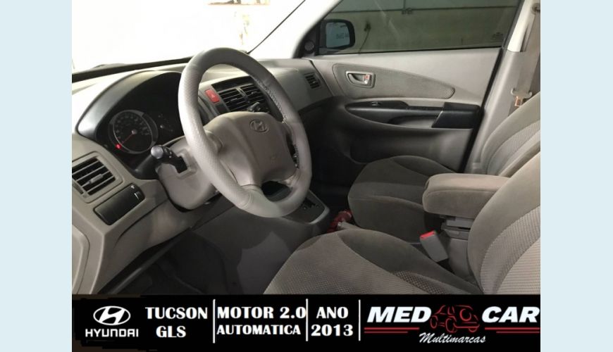 HYUNDAI TUCSON 2.0 MPFI GLS 16V 143CV 2WD 4P AUT. - PRETO - 2013 Foto 7 (Grande)