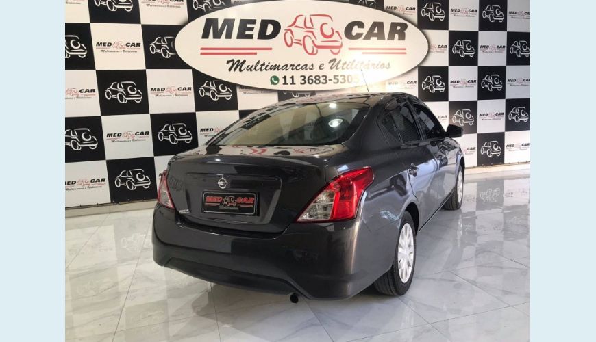 NISSAN VERSA 1.0 12V FLEX 4P MANUAL - CINZA - 2017 Foto 7 (Grande)