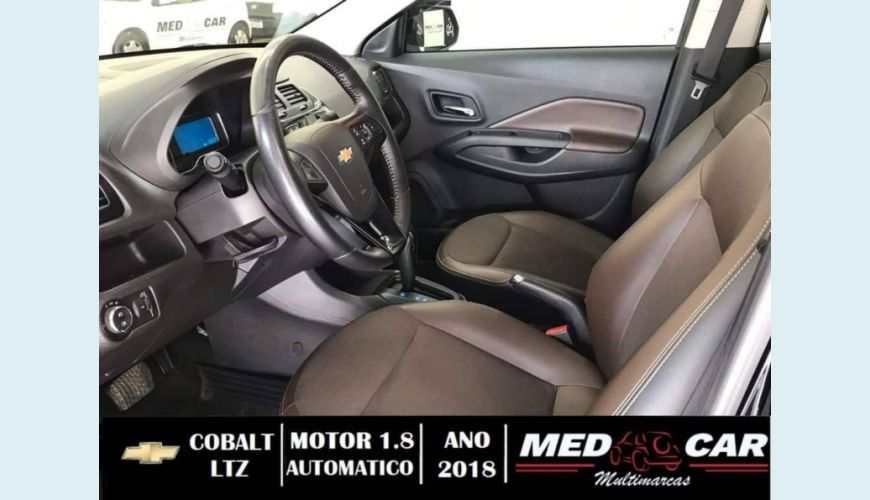 CHEVROLET COBALT 1.8 MPFI LTZ 8V FLEX 4P AUT. - PRETO - 2018 Foto 7 (Grande)