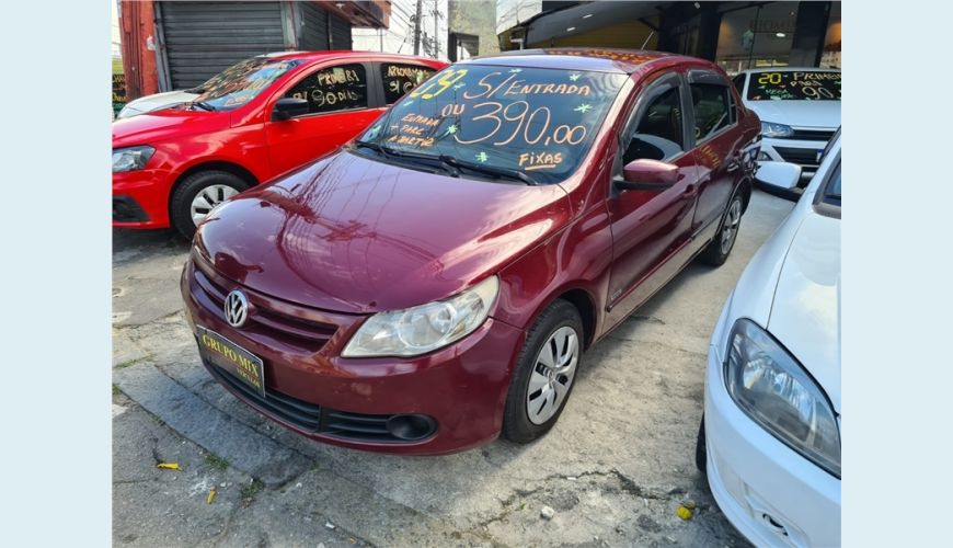 VOLKSWAGEN VOYAGE 1.6 MI TREND 8V FLEX 4P MANUAL - VERMELHO - 2009 Foto 7 (Grande)