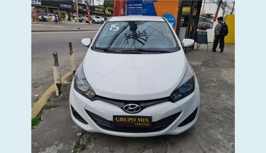 HYUNDAI HB 20 1.6 COMFORT 16V FLEX 4P MANUAL - BRANCO - 2015 Foto 7 (Grande)