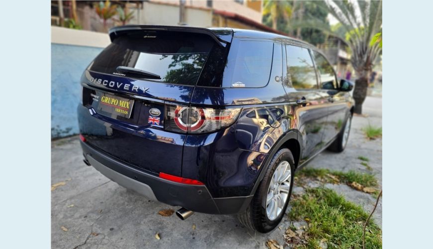 LAND ROVER DISCOVERY SPORT 2.0 16V SI4 TURBO SE 4P AUT. - AZUL - 2016 Foto 7 (Grande)