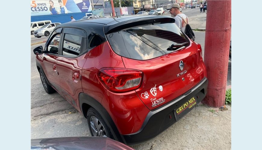 RENAULT KWID 1.0 12V SCE FLEX INTENSE MANUAL - VERMELHO - 2020 Foto 7 (Grande)
